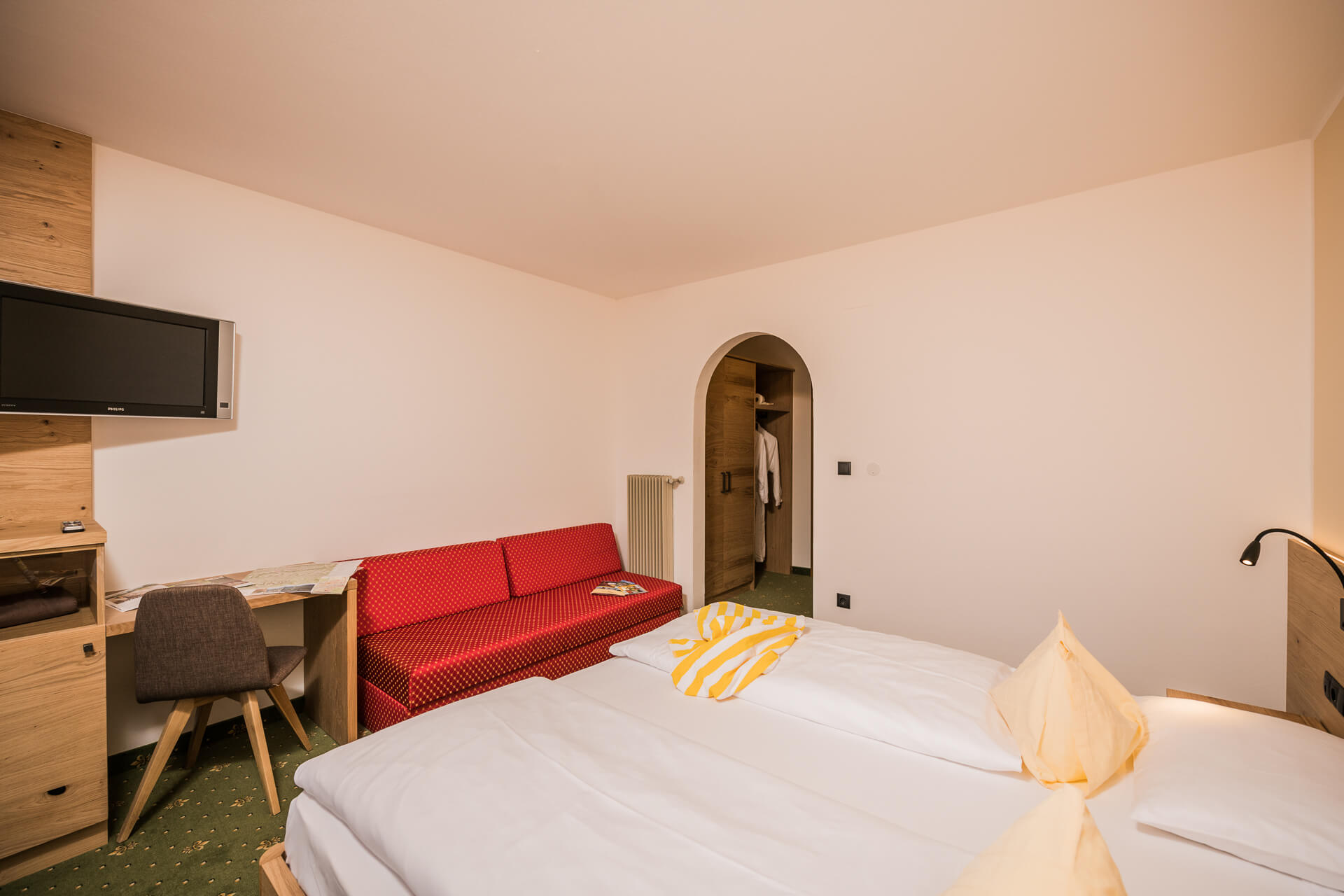 Doppelzimmer - Schreibtisch